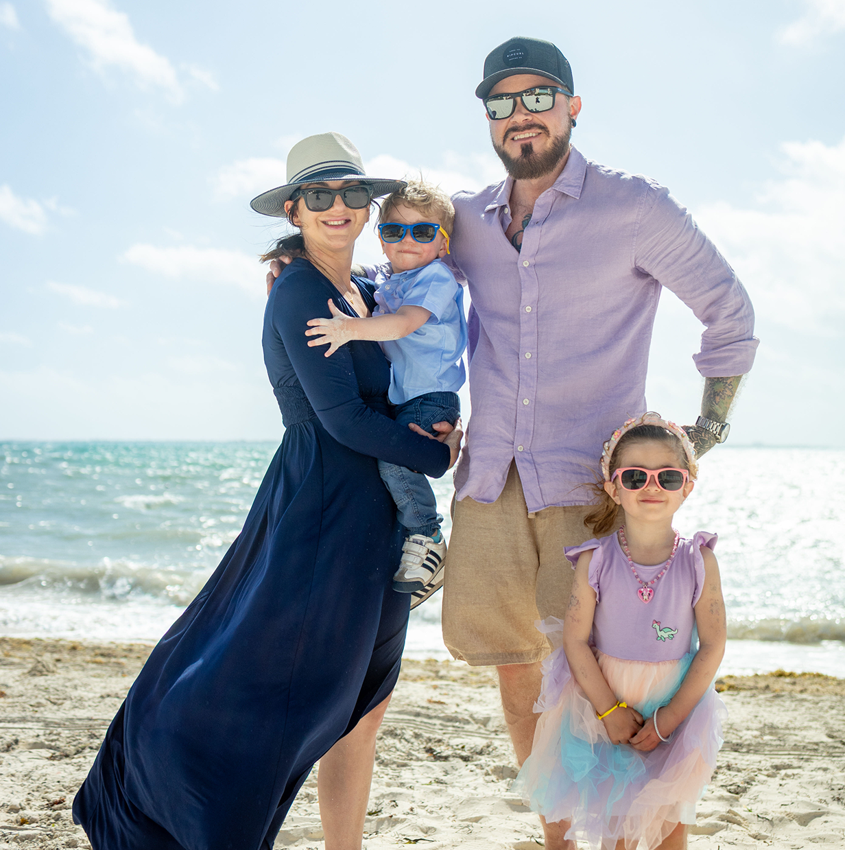 Pamela Garrett and family