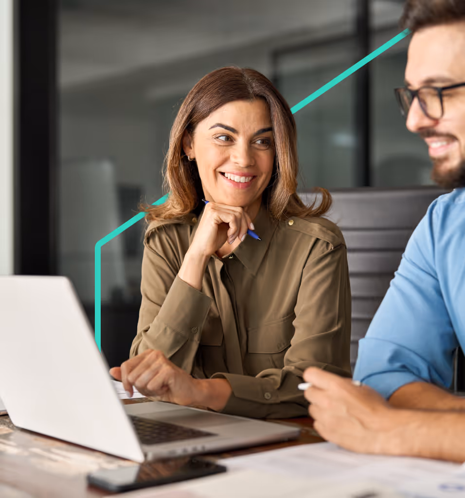 Property managers in meeting 