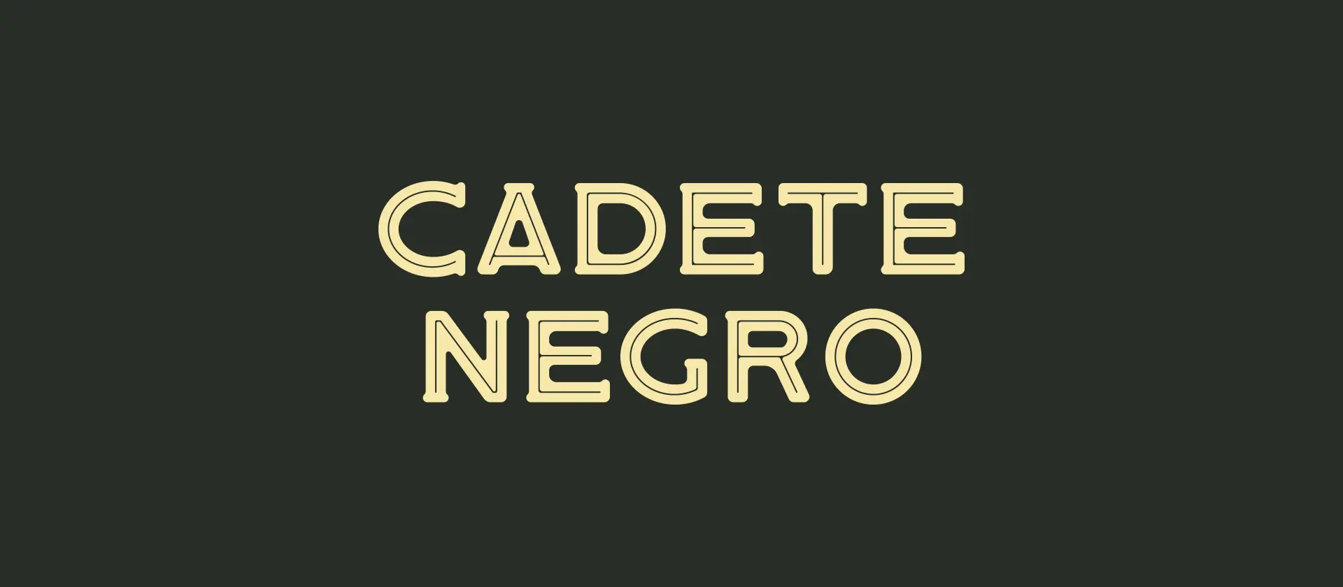 Naming y diseño de marca para Cadete Negro con premio LATAMPACK por Aditivo Agencia en México