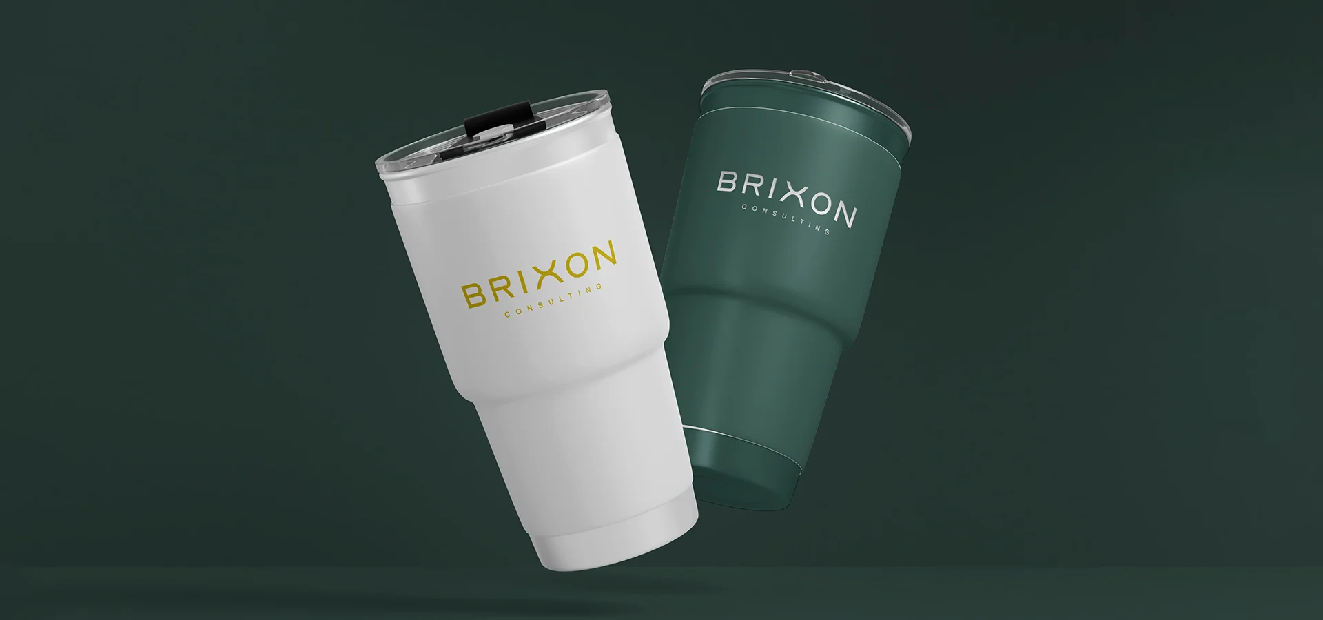 Promocionales con rediseño de marca para Brixon Consulting con premio BRANDOR por Aditivo Agencia en Cancún México