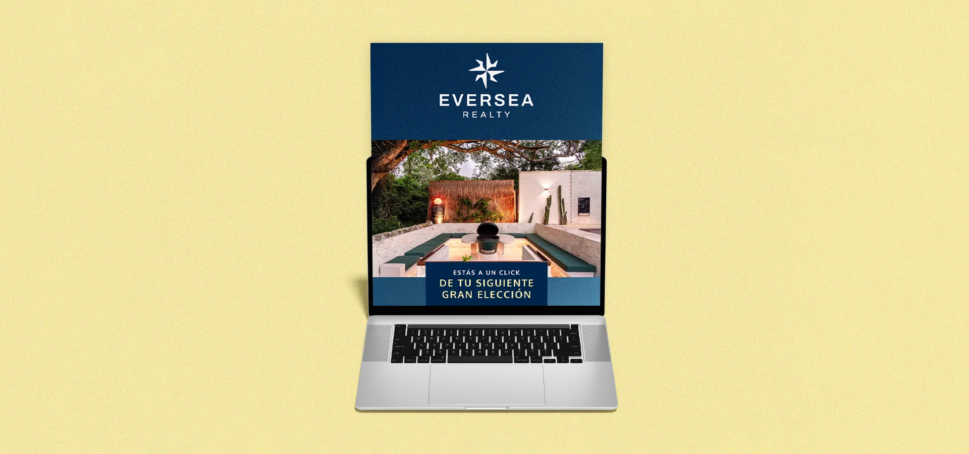 Mailing con diseño de marca para Eversea Realty por Aditivo Agencia en Cancún México
