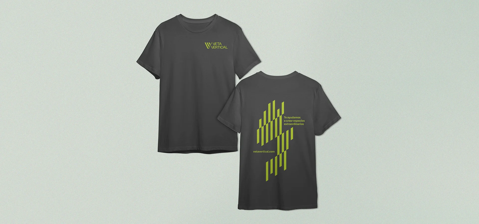 Uniforme casual con rediseño de marca para VETA VERTICAL por Aditivo Agencia en Guadalajara México