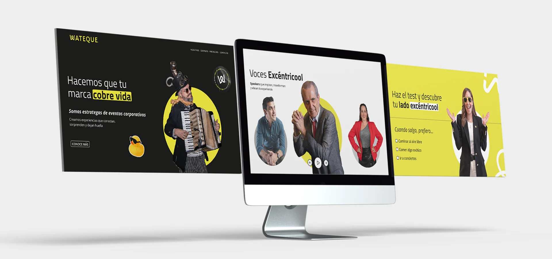 Diseño web con rediseño de marca para WATEQUE con premio BRANDOR México por Aditivo Agencia en Guadalajara México