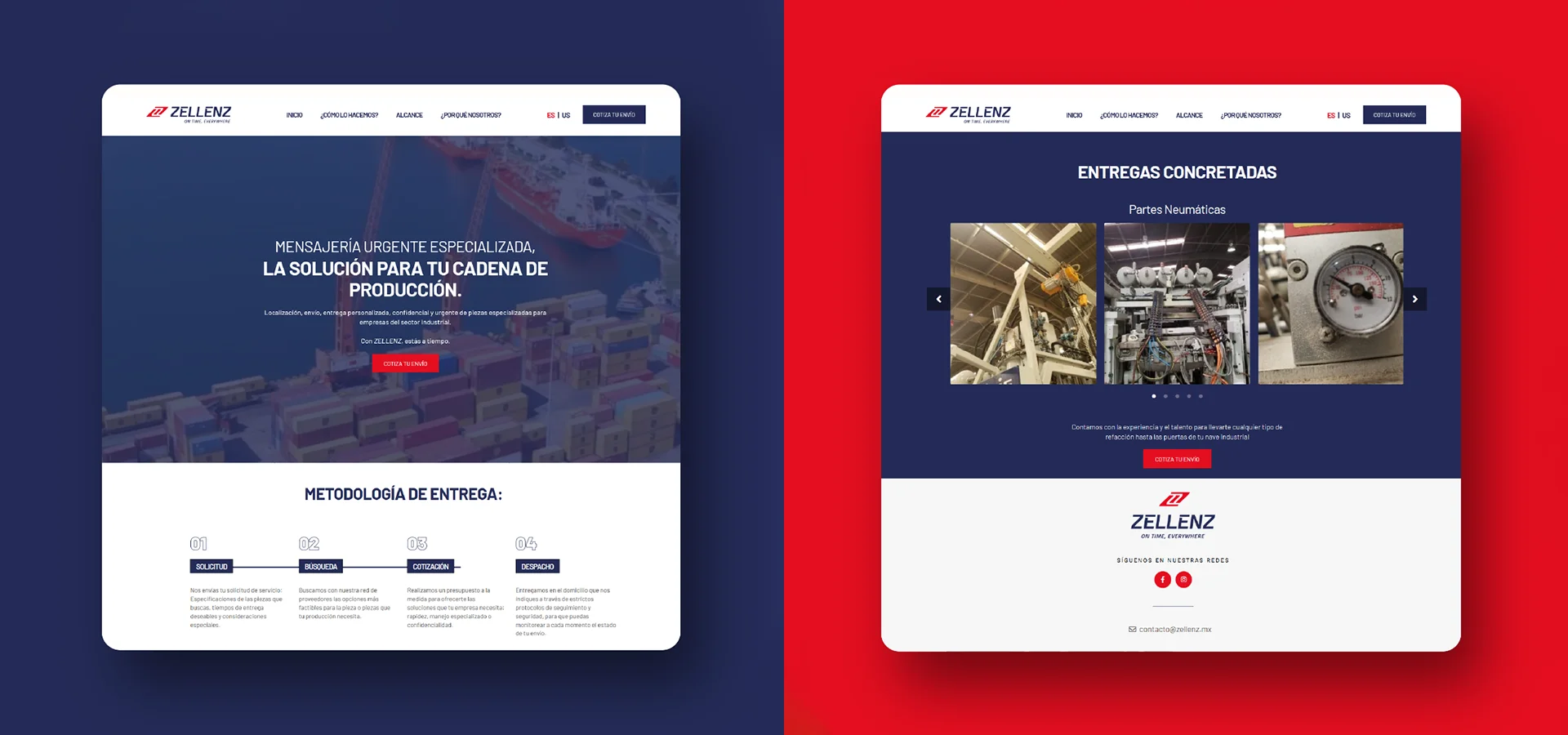 Diseño web para marca Zellenz con premio Anuaria México por Aditivo Agencia en México
