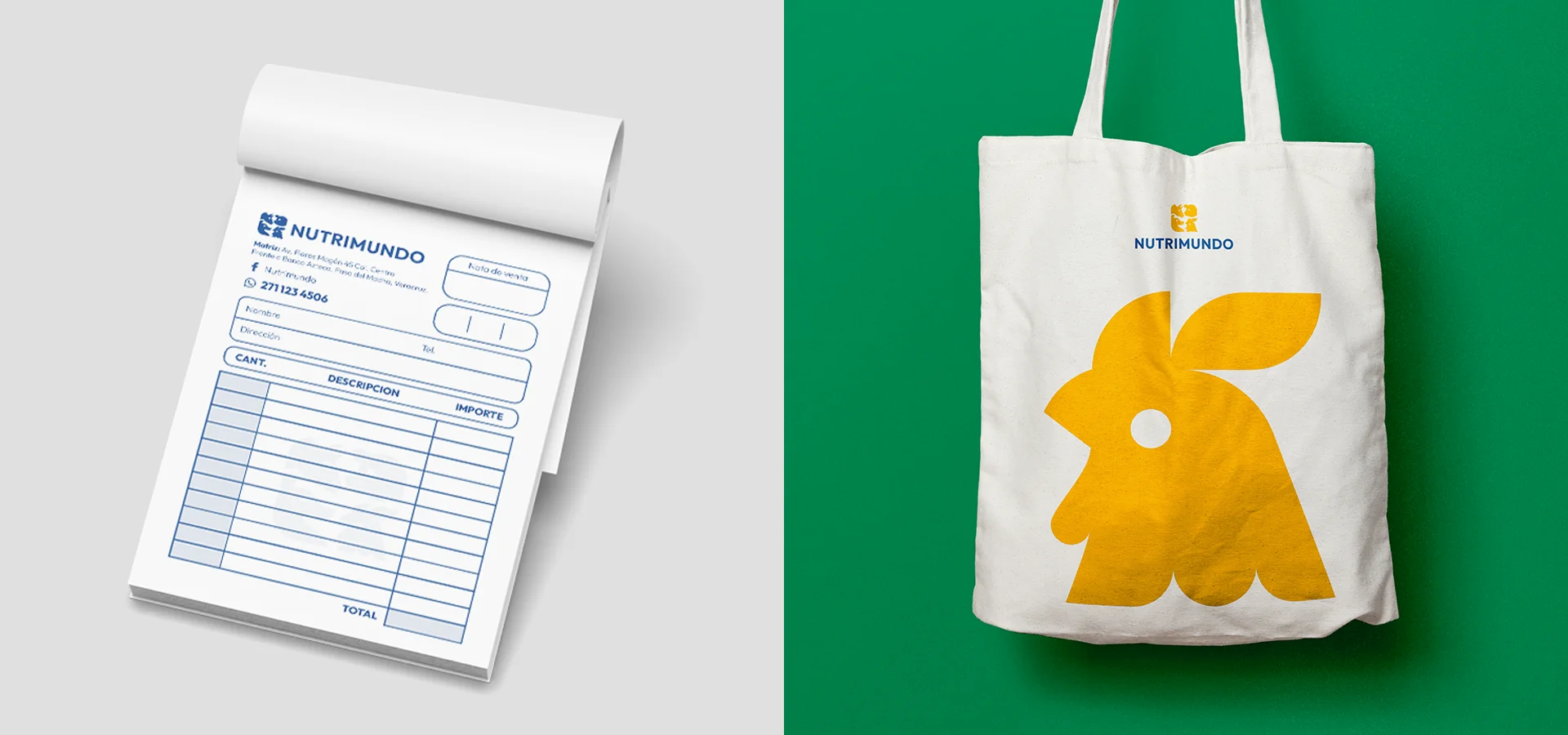 Promocionales con rediseño de marca para Nutrimundo por Aditivo Agencia en México