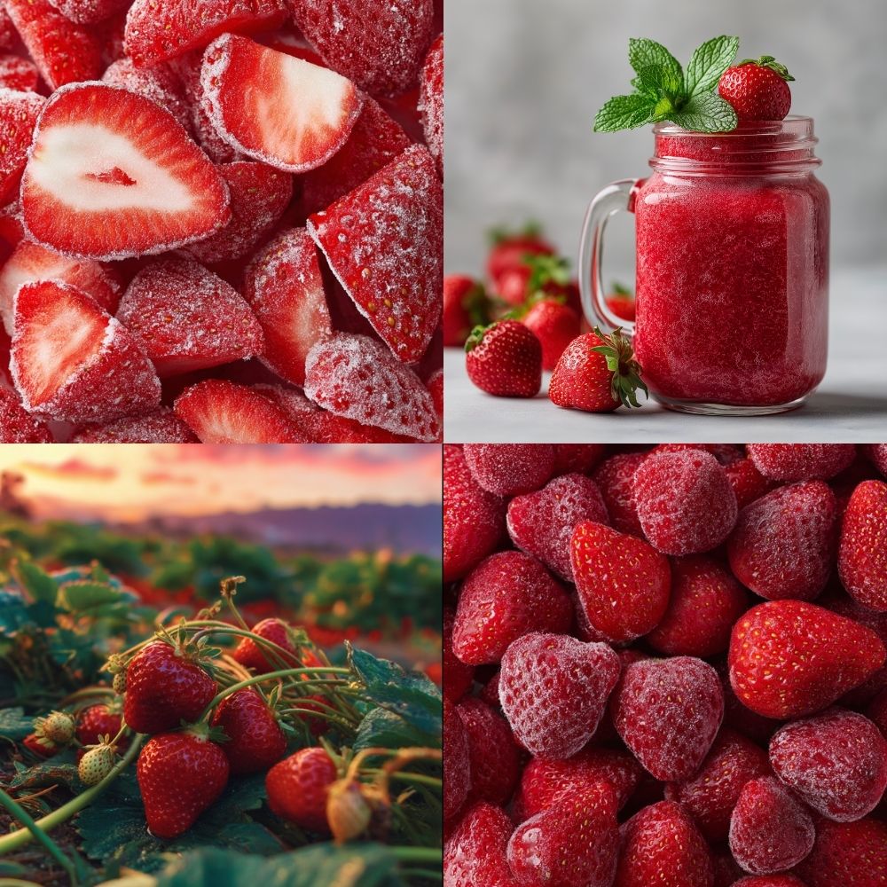 IQF frozen strawberries from Patagonia Foods