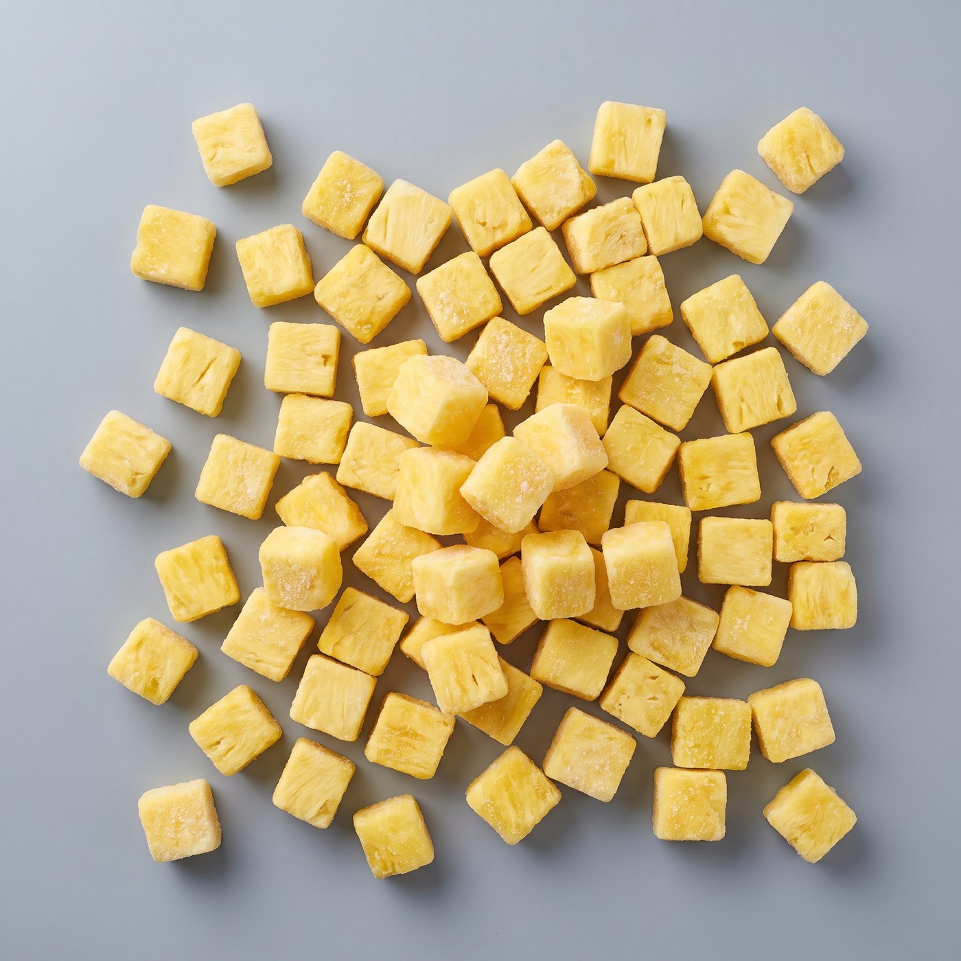 IQF diced pineapple