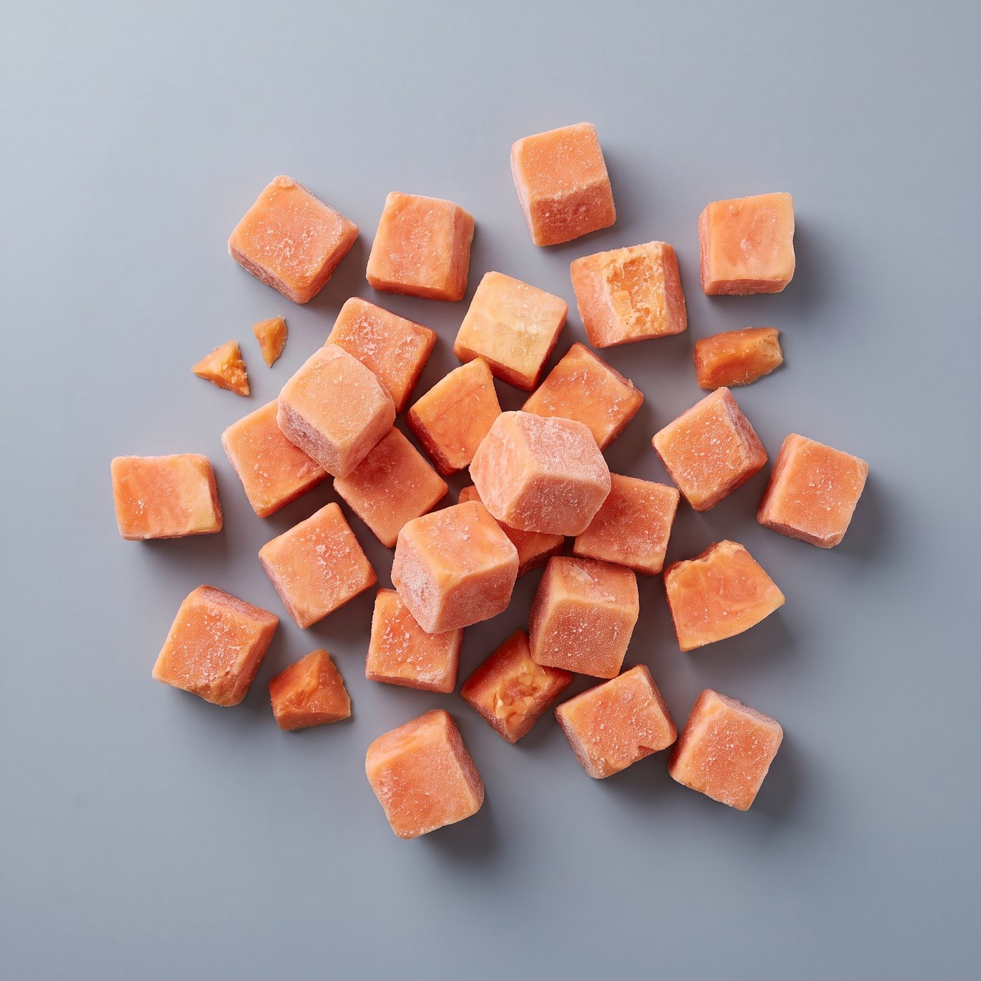 IQF papaya chunks
