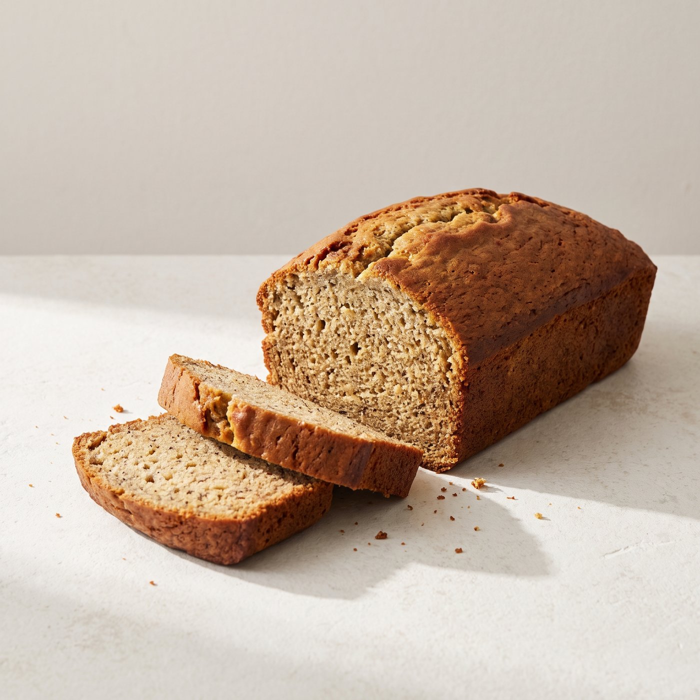 Banana bread made with IQF bananas