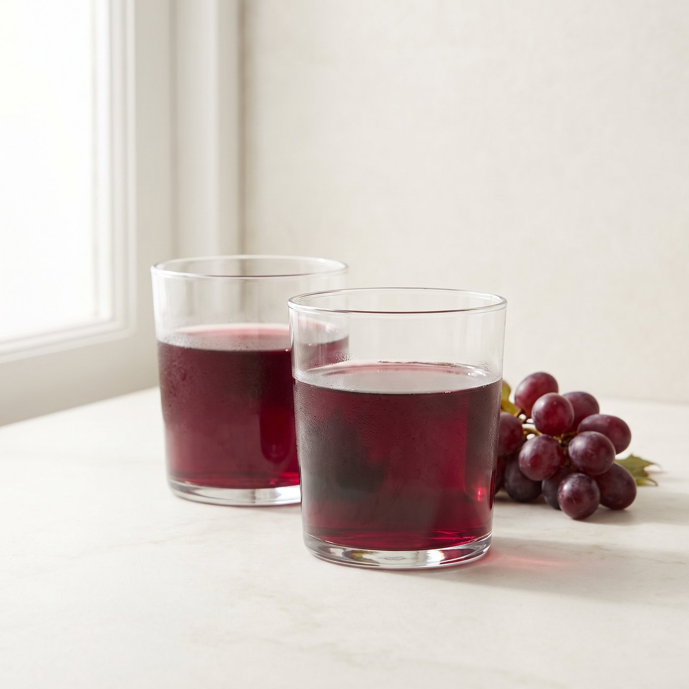 Grape juice made with IQF grapes