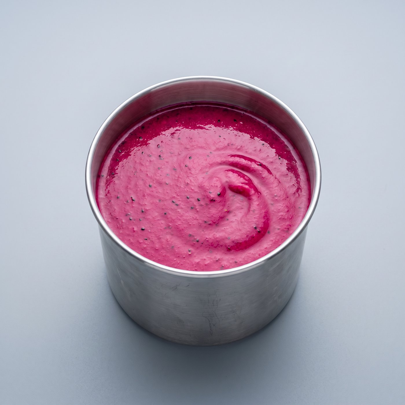 Red pitaya puree
