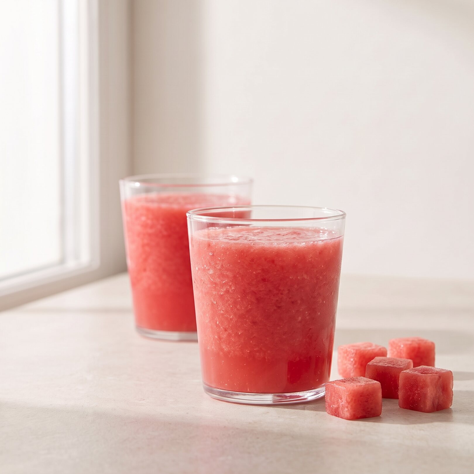 Watermelon juice made with IQF watermelon