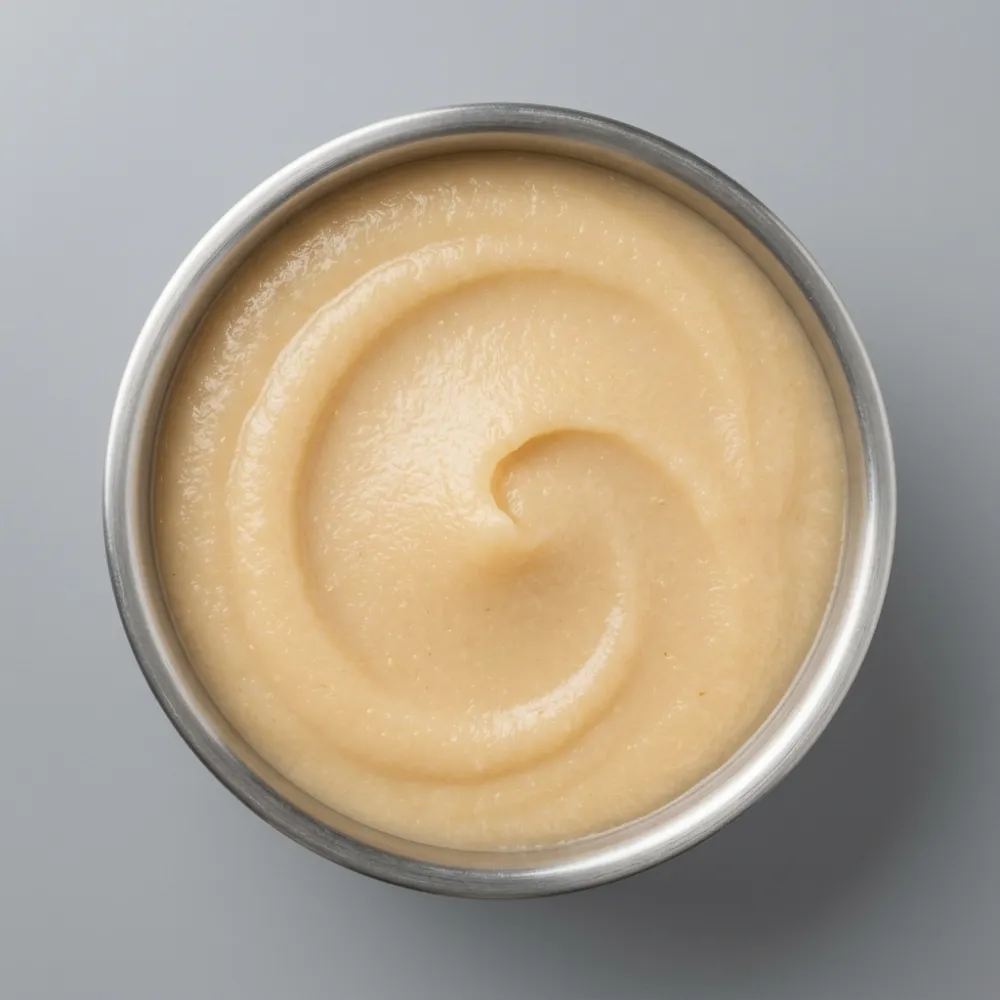 Frozen apple puree