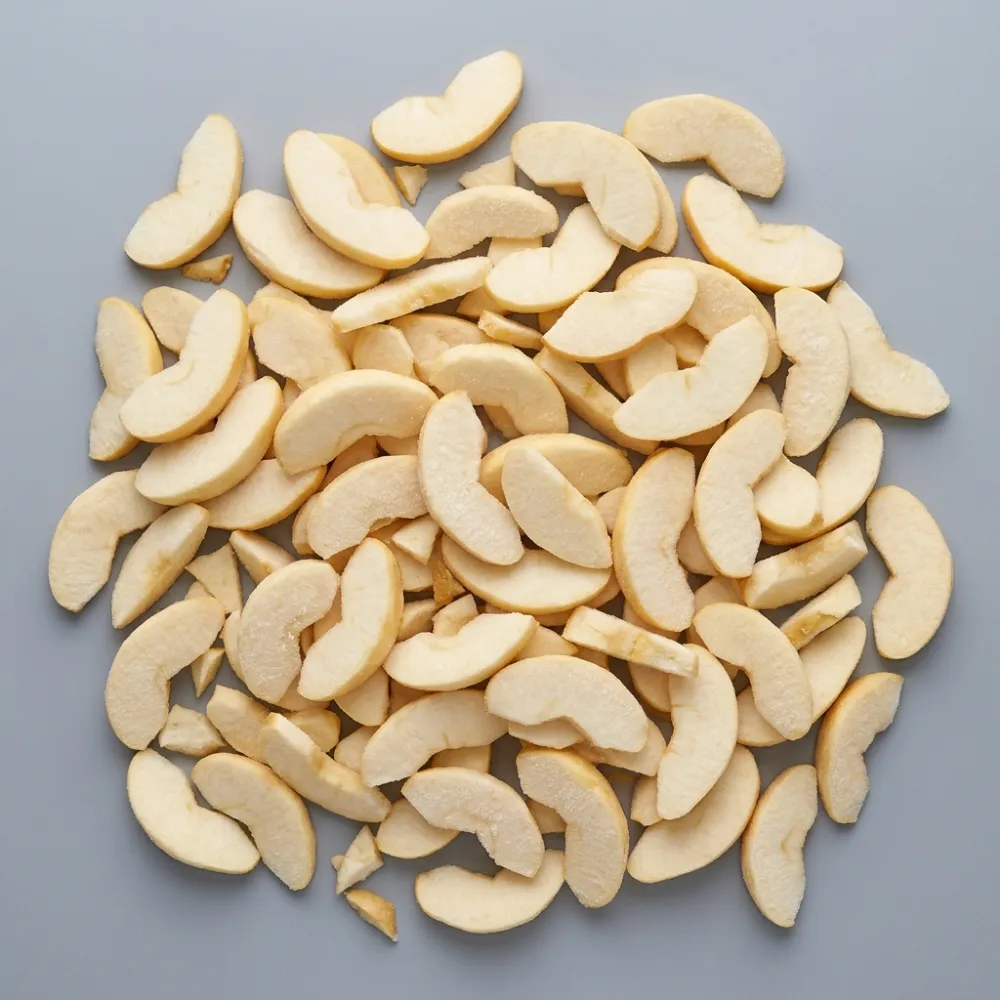 IQF sliced frozen apples