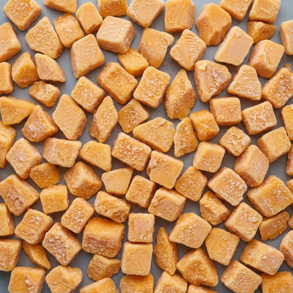 IQF frozen mango chunks