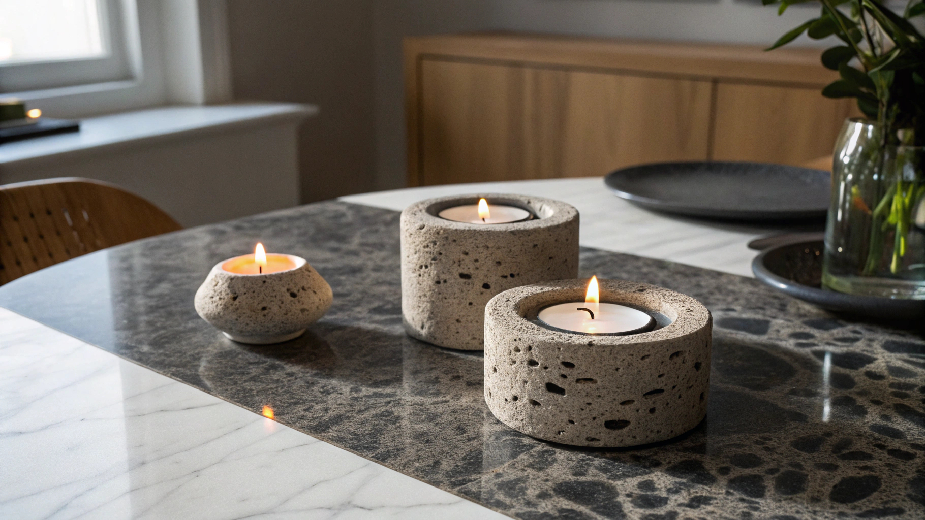 Tletl Candle Holders