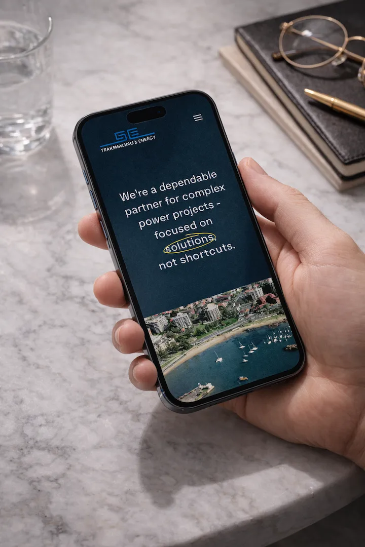 Website design for Streamlined Energy by Adcraft Studio.
