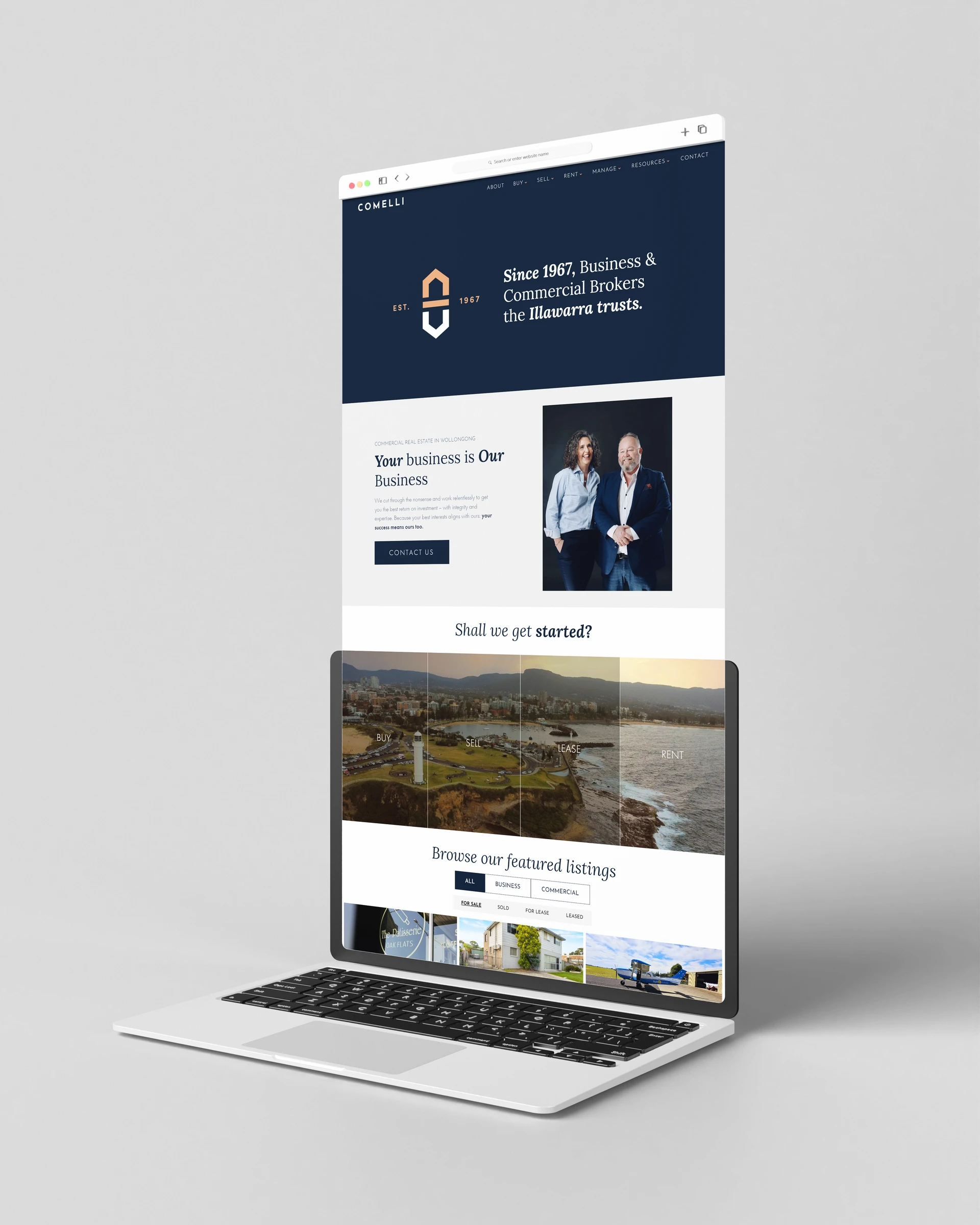 Comelli project image by Adcraft Studio
