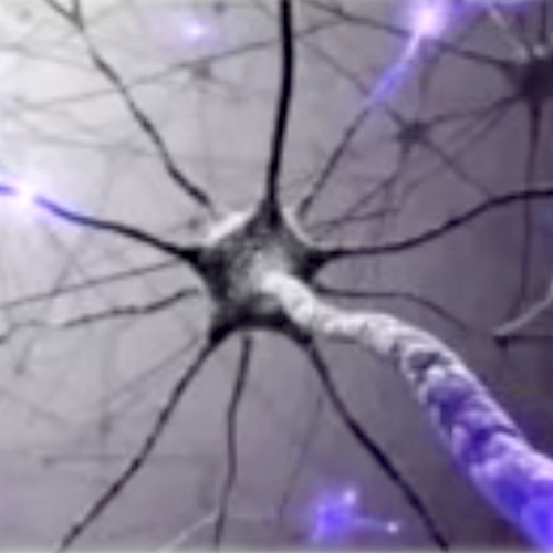 synapse conceptual image of a brain function