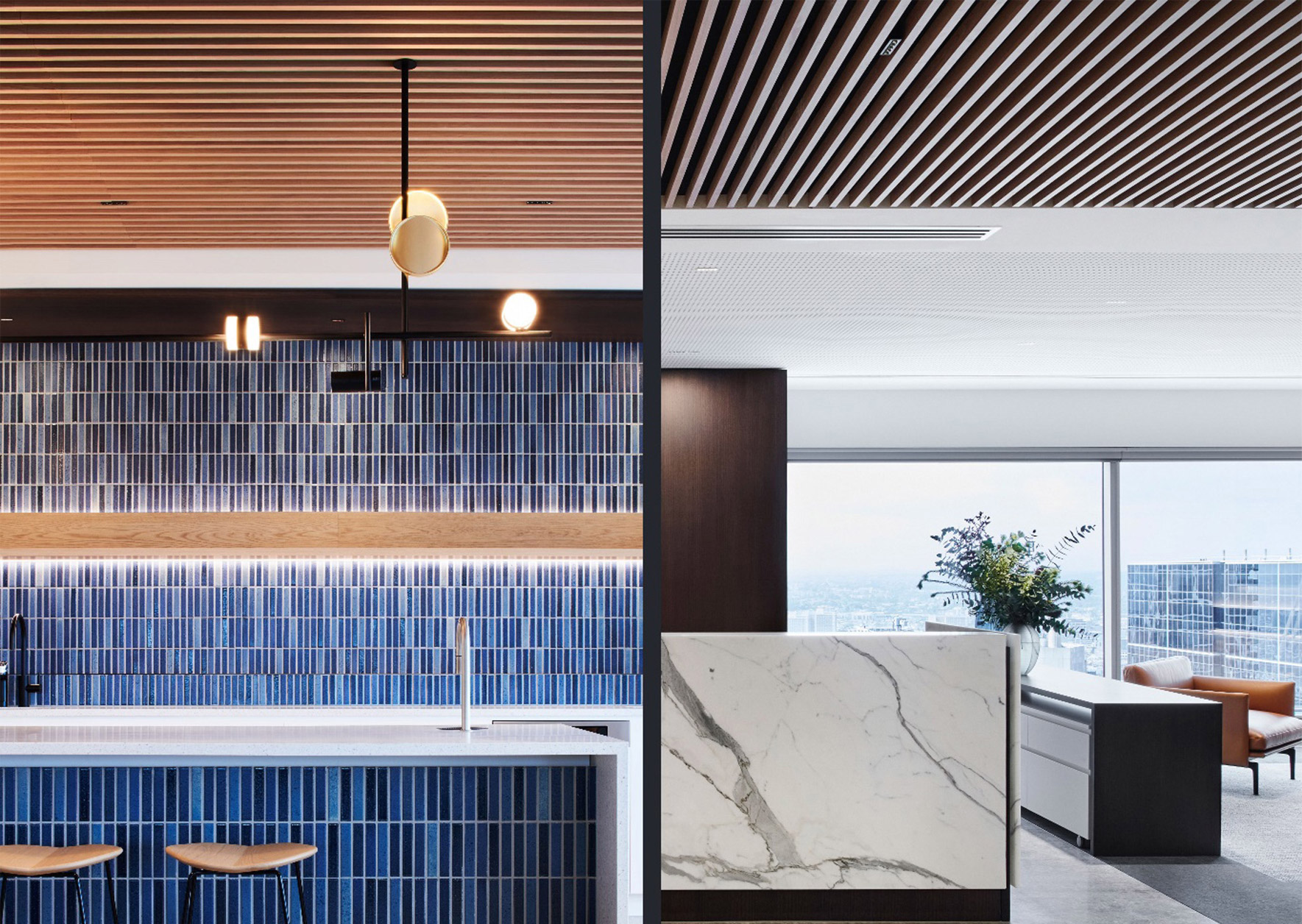 Aluminium Timber Look Battens