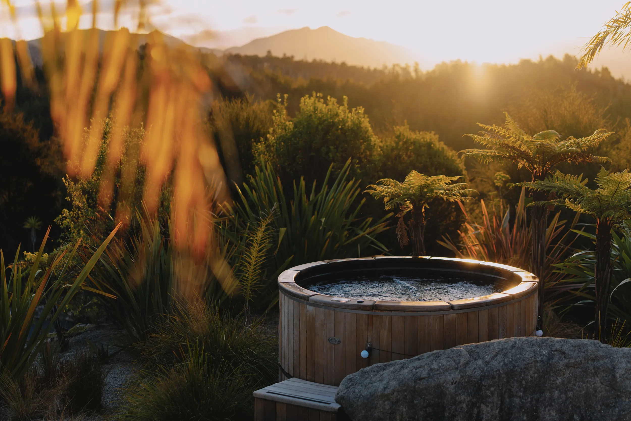 Outdoor spa
