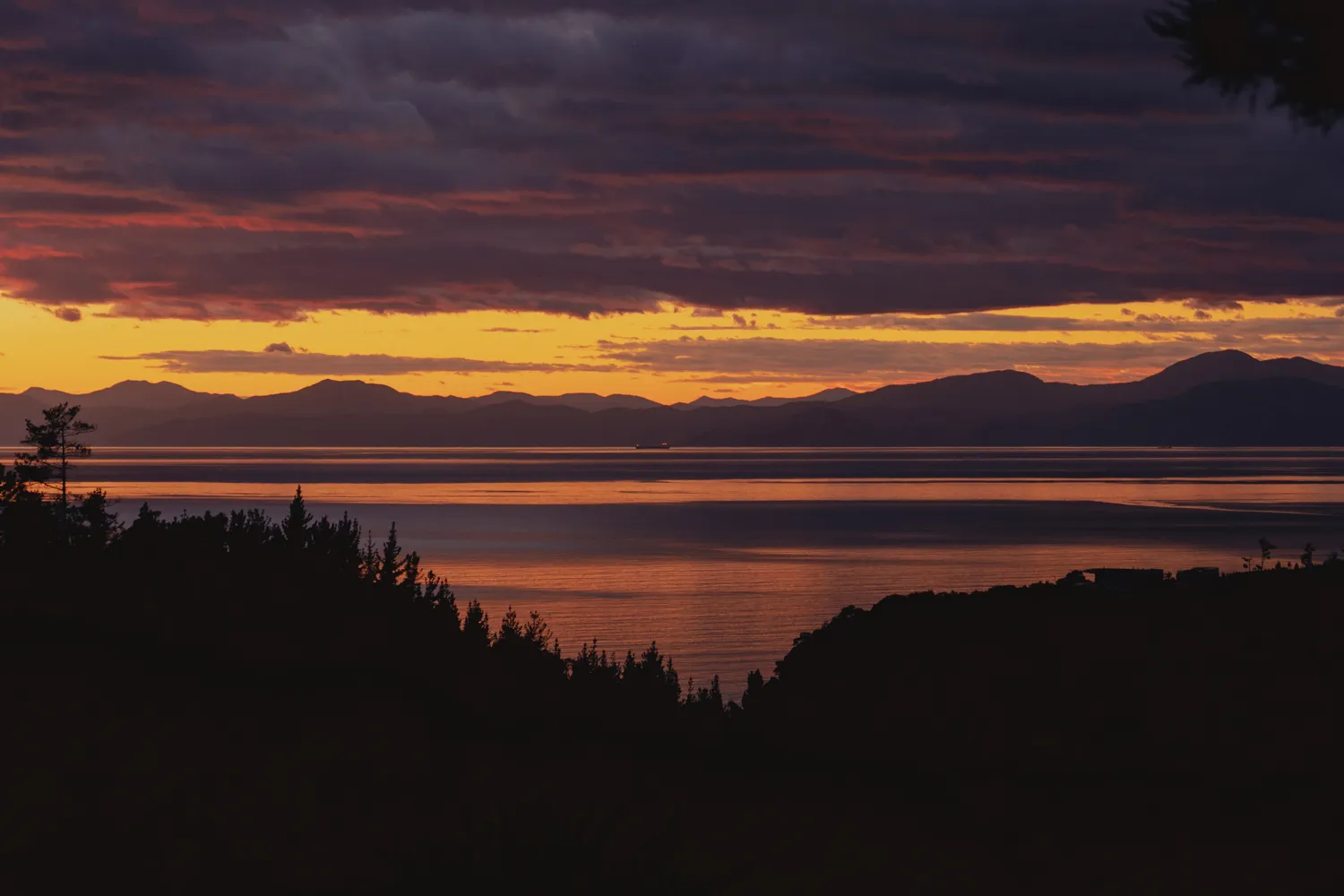 Sunset view at Domu