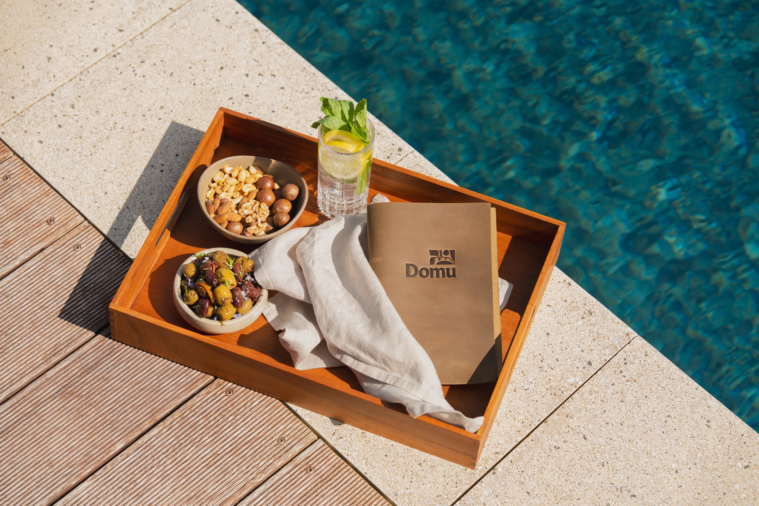 Poolside at Domu