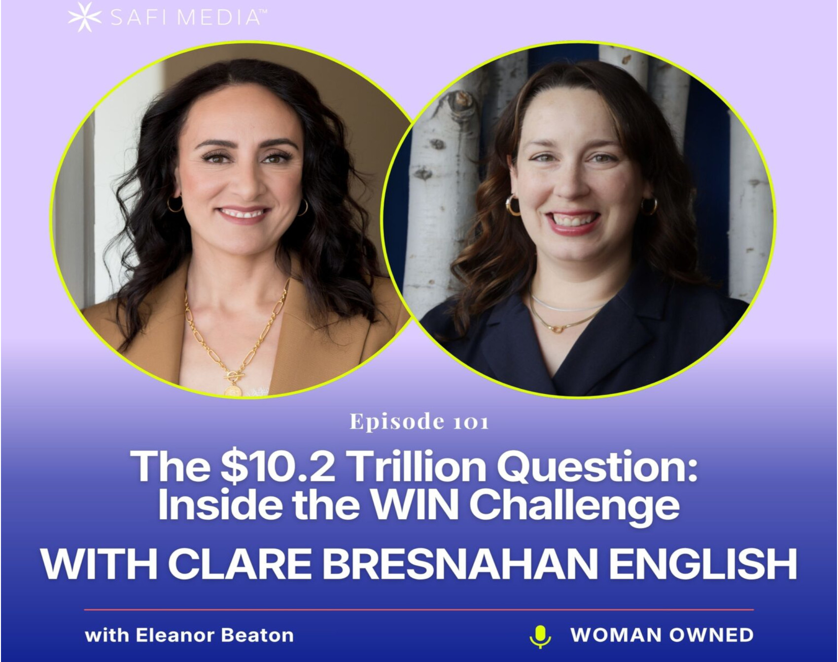 Photo of PODCAST: Eleanor Beaton’s Conversation With WIN Challenge Senior Director Clare Bresnahan English