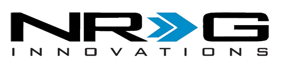 NRG Innovations company logo with a blue arrow integrated into the letters.