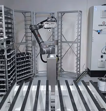 A machine sitting in a room.