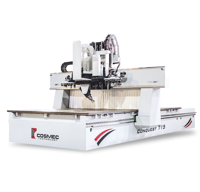 Cosmec Conquest 715b CNC-maskine til træ