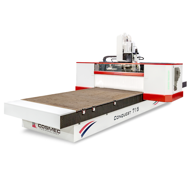 Cosmec Conquest 715a CNC-maskine til træ