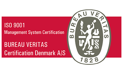 ISO 9001-Zertifikat von Bureau Veritas