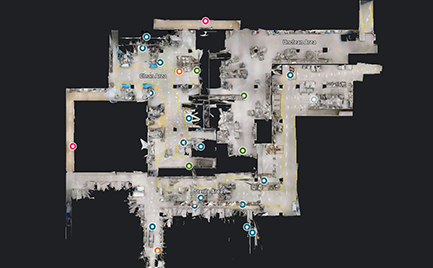 3D-Scan des „ AEMP “ von oben betrachtet