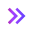 arrow with a gradient from pink to purple