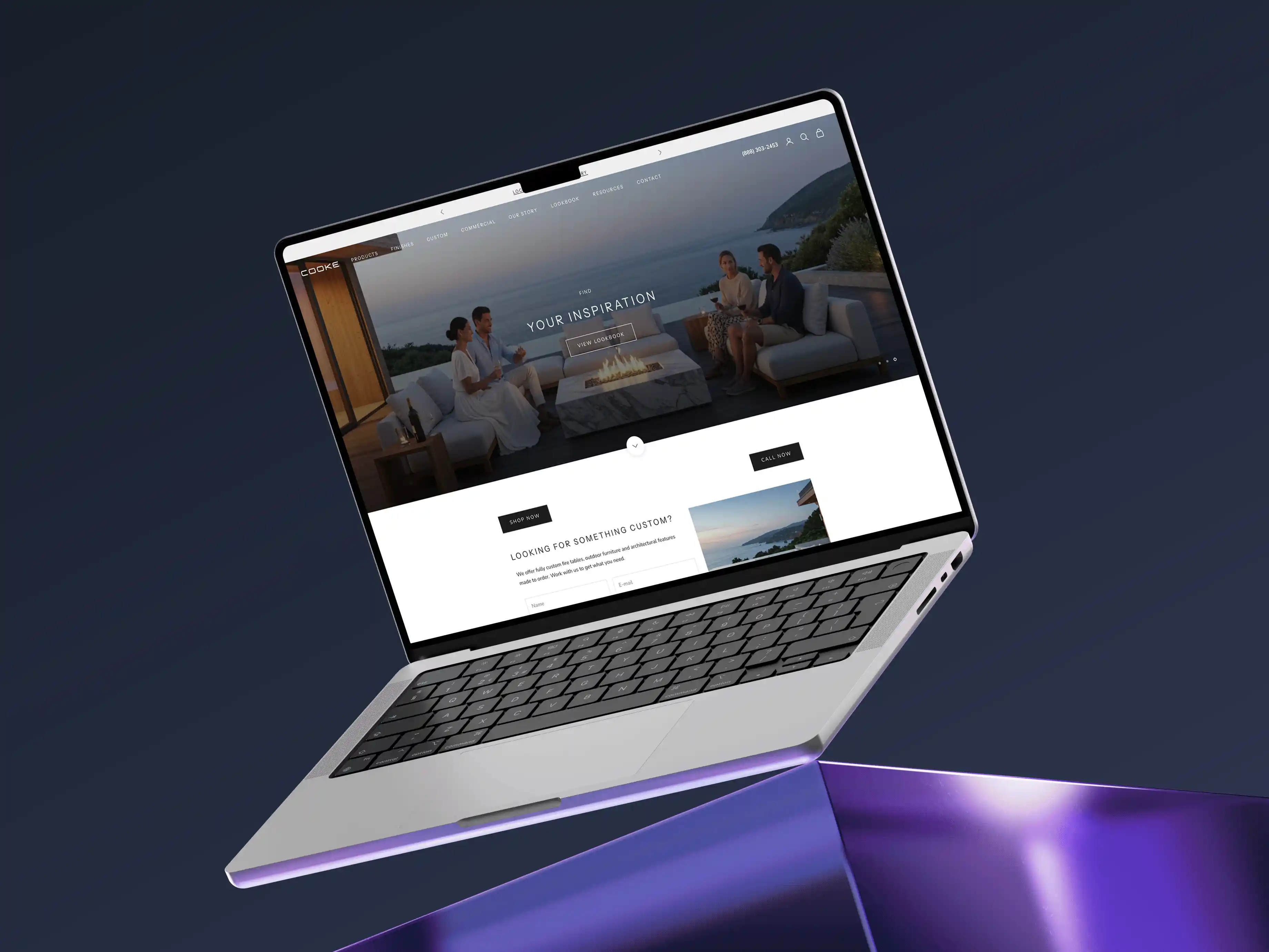 Cooke Furniture website