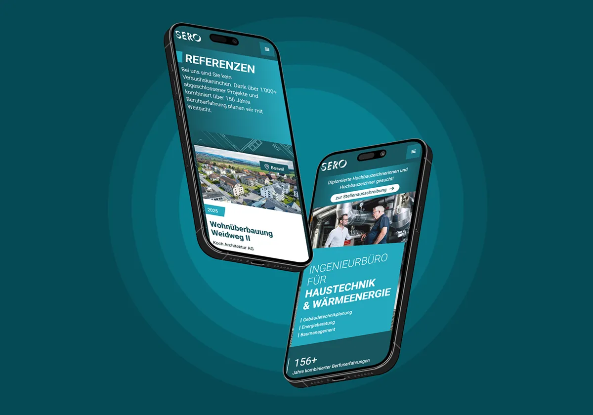 Webseite für Ingenieurbüro Referenz