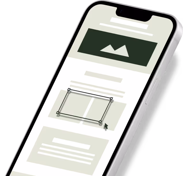 Mockup einer modernen Webseite, die das Vertrauen in dich und deine Arbeit erhöht.