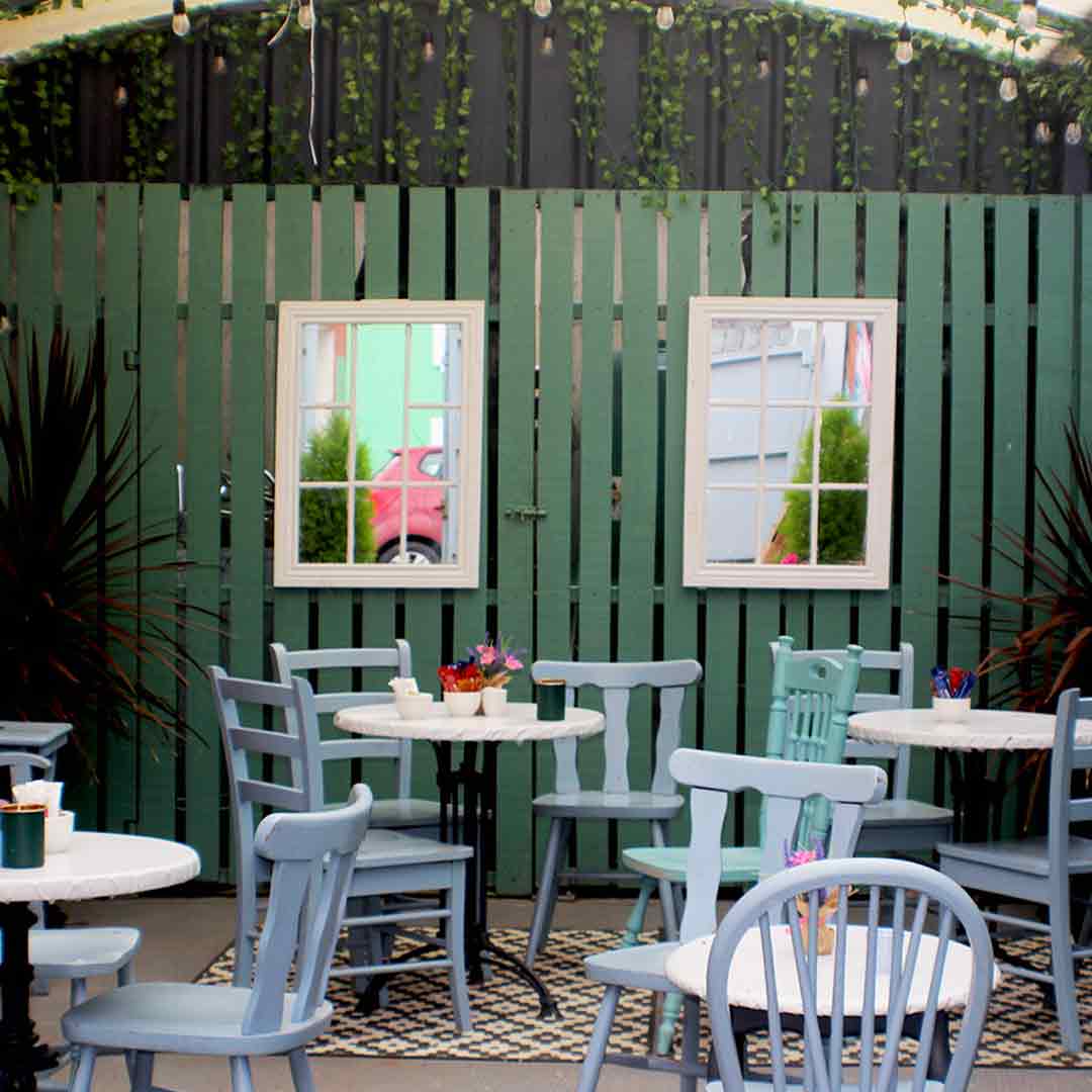 Roots Shop & Café Ivy Rooms - dog friendly seating