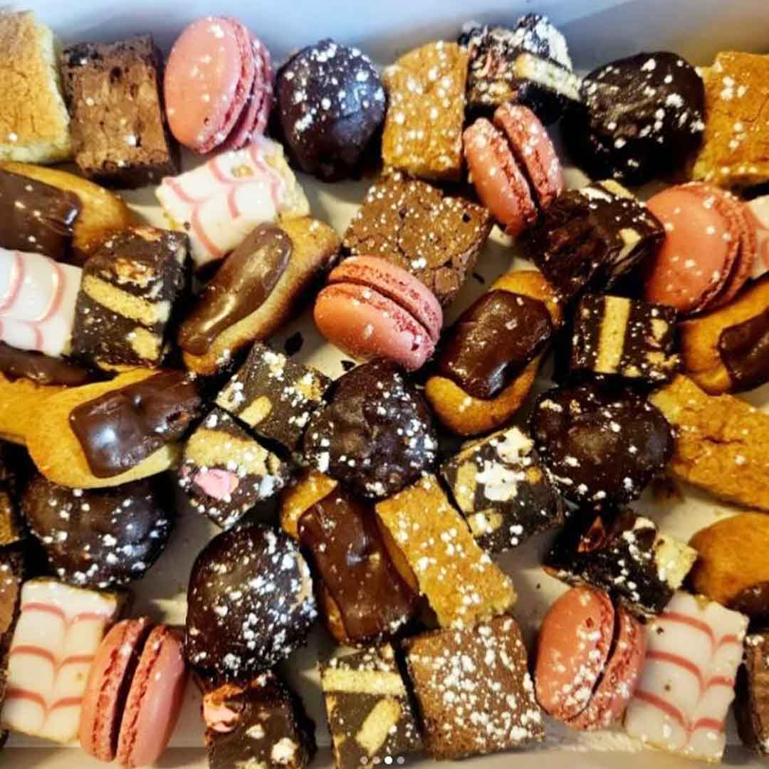 A selection of sweets and pastries