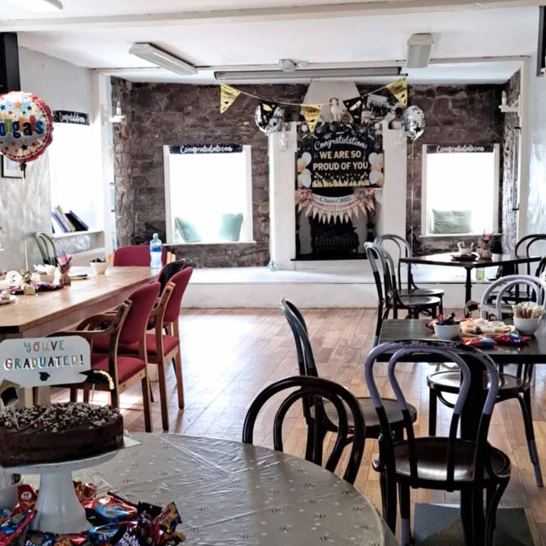 A Graduation event at Ras Ide - Roots Shop & Café event space