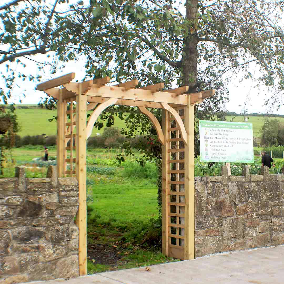 The entrance to Kilmeedy Homegrown - Seanie's Farm