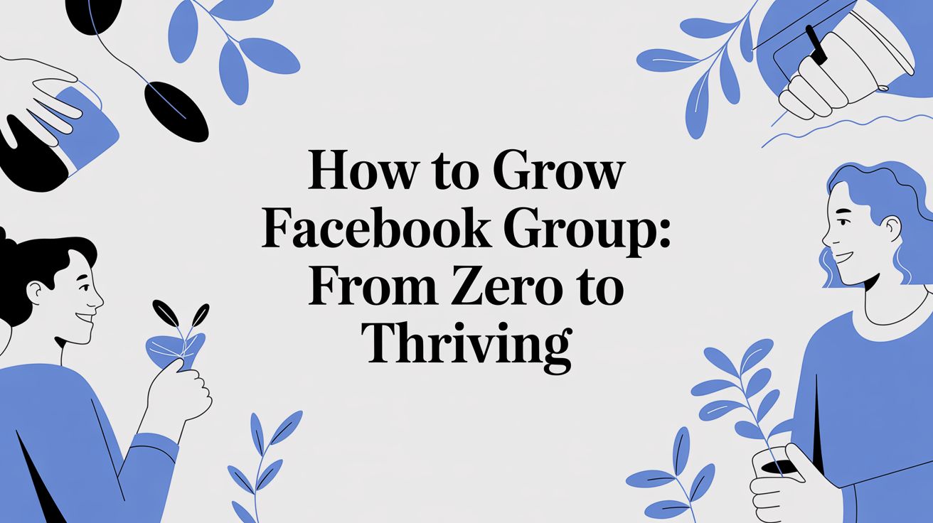 How to Grow a Facebook Group: From Zero to a Thriving Community