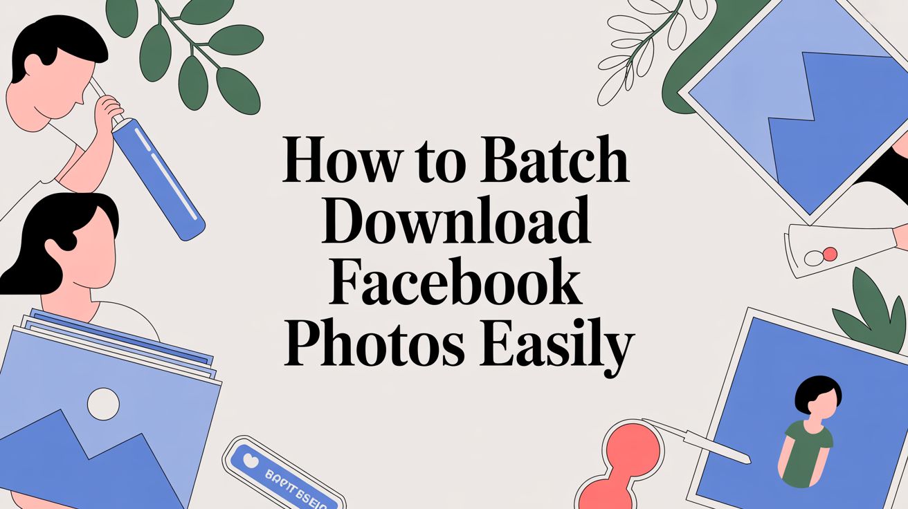 How to Batch Download Facebook Photos Easily