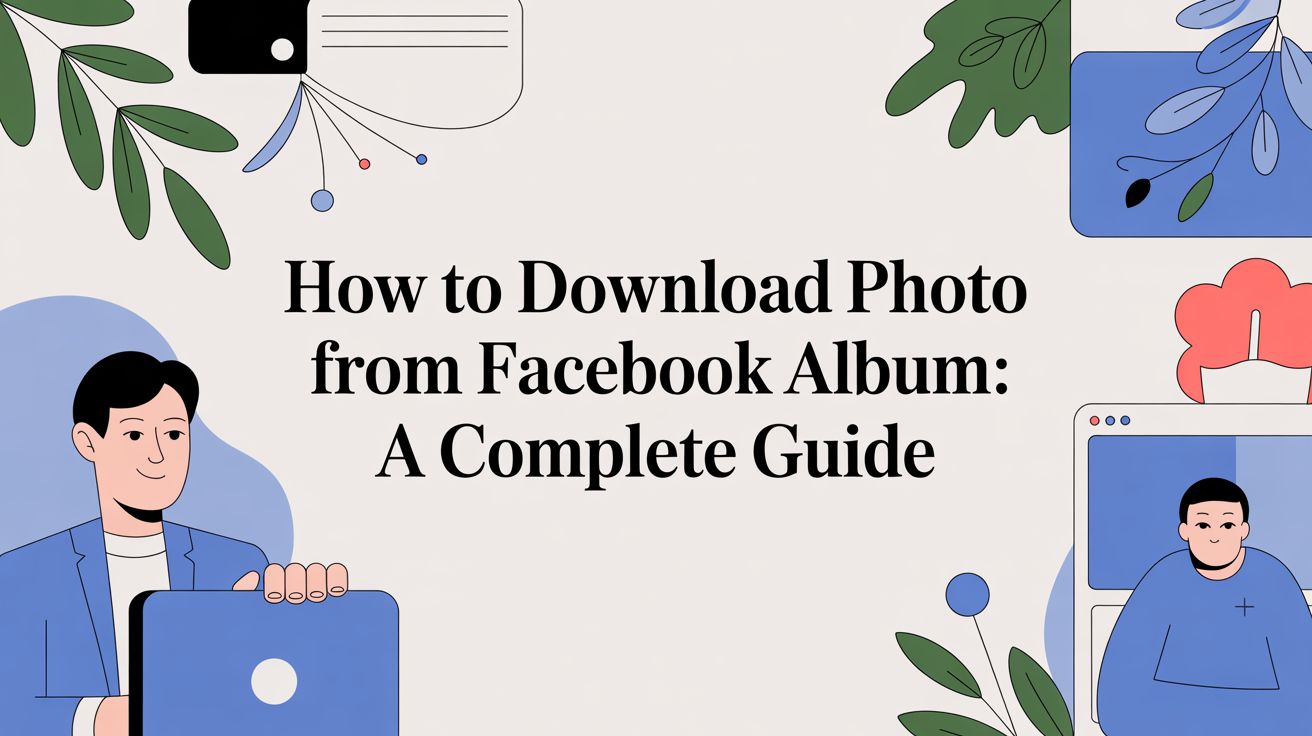 How to Download Photos from a Facebook Album: A Complete Guide