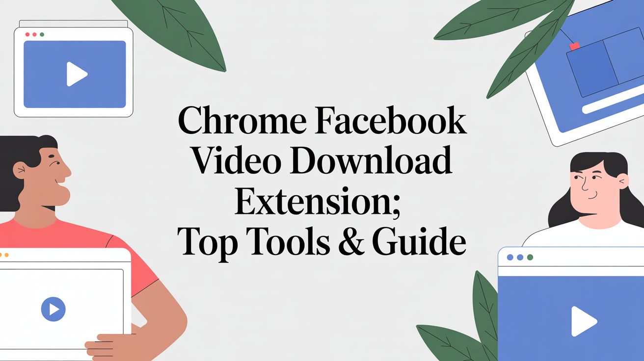 Chrome Facebook Video Download Extension: Top Tools & Guide for Marketers