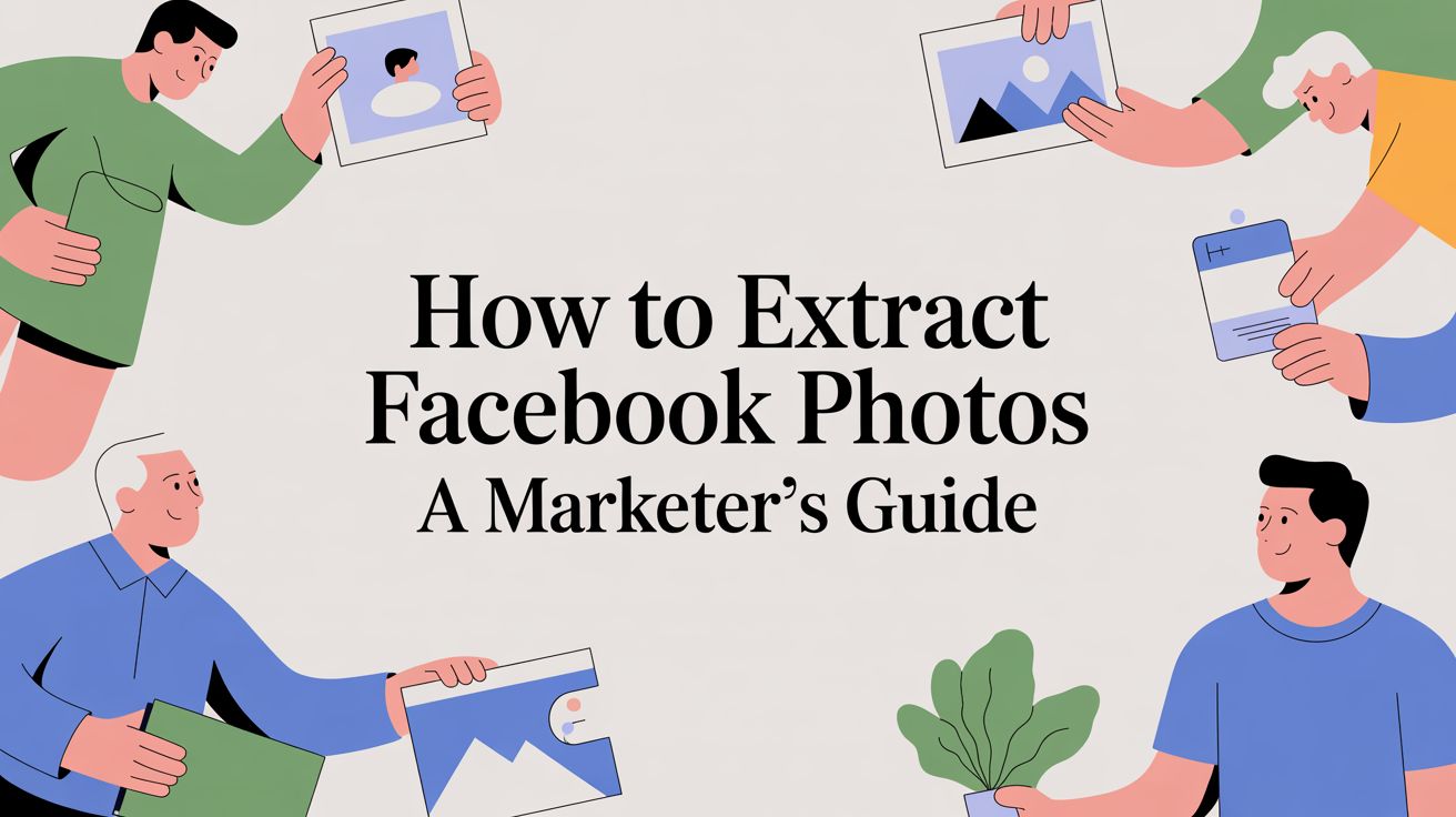 How to Extract Facebook Photos: A Marketer's Guide