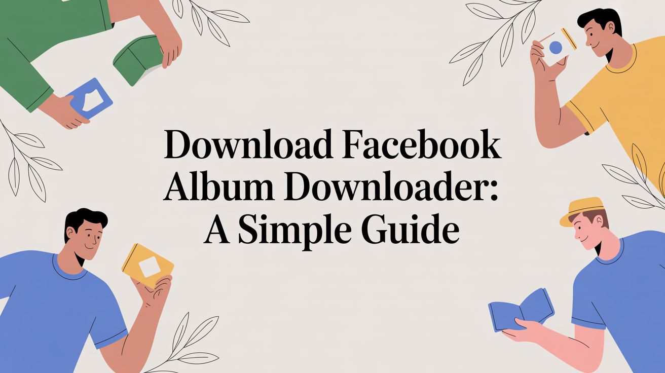 Your Simple Guide to Using a Facebook Album Downloader