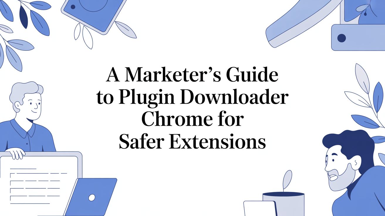 A Marketer's Guide to Using a Plugin Downloader for Chrome