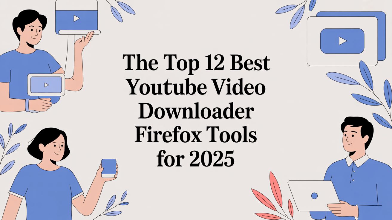 The Top 12 Best YouTube Video Downloader Firefox Tools for 2025